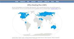 Desktop Screenshot of office-routing.com